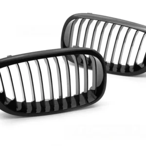Grill BMW 3-serie E46 LCI Sedan/Touring 2001–2005 Blank Svart - GRBMR0