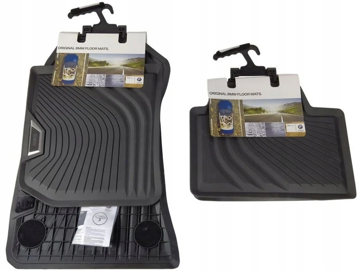 Gulvmatter Bmw 3 (G20 / G21) – TPE Gummi + Stål | BMW OEM