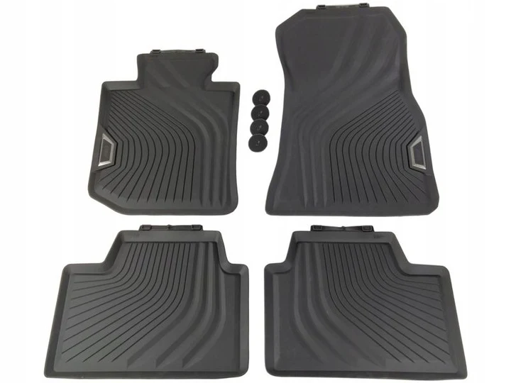 Gulvmatter Bmw 3 (G20 / G21) – TPE Gummi + Stål | BMW OEM
