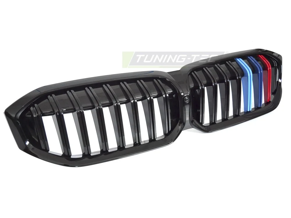 Grill BMW 3-serie G20 Sedan 2018– Blank Svart Tri-Colour - GRBMK8-G20
