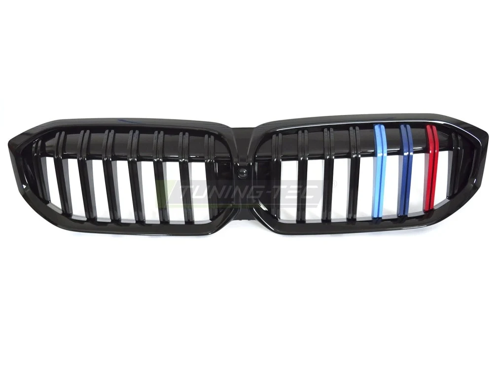 Grill BMW 3-serie G20 Sedan 2018– Blank Svart Tri-Colour - GRBMK8-G20