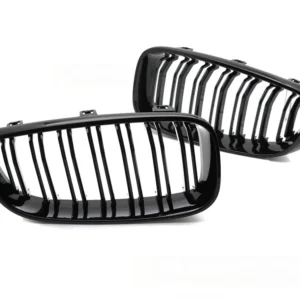 Grill BMW 3 Gran Turismo F34 2013-2017 Blank Svart Dobbel Bar - GRBMR2