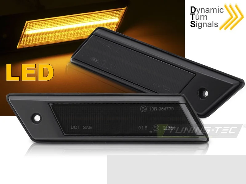 Blinklys BMW 3-Serie E30 (1982-1994) Sekvensiell LED Smoke - KBBM60-E30
