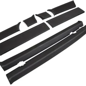 Sideskjørt BMW 3-Serie E30 (1982–1990) 2-Dør Sport Style Med Dørstriper - PGBM51