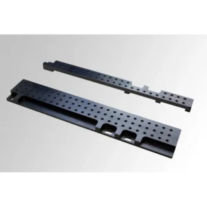 Stolplattform fører aluminium BMW E30 E36 E46 – Sort anodisert, FIA
