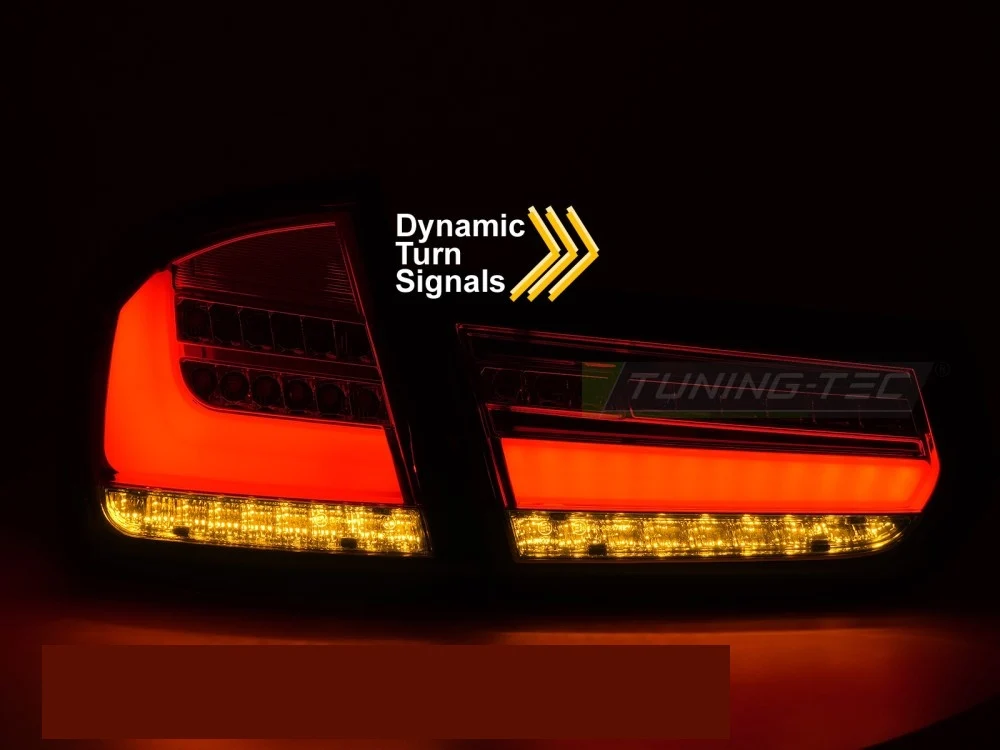 Baklykter BMW 3-Serie F30 (2011–2015) LED Bar Tonet Sekvensiell - LDBMJ7