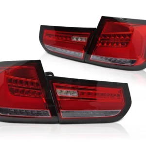 Baklykter BMW 3-Serie F30 (2011–2015) LED Bar Røde Sekvensiell - LDBMJ5