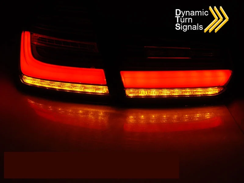 Baklykter BMW 3-Serie F30 (2011–2018) LED Bar Sekvensiell Rød Tonet - LDBMJ9