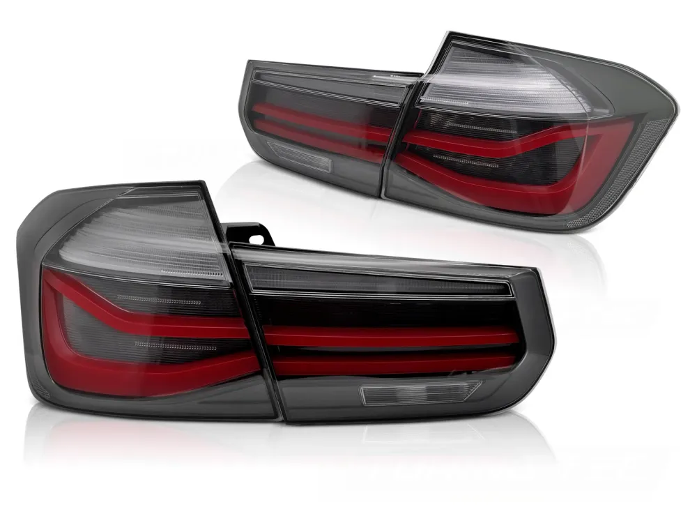 Baklykter BMW 3-Serie F30 (2011–2018) LED Bar Sekvensiell Tonet - LDBMK8