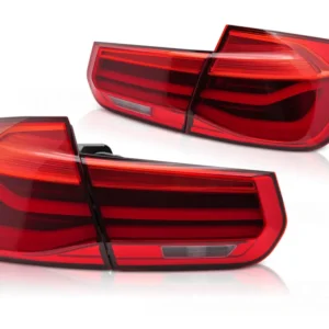 Baklykter BMW 3-Serie F30 (2011–2018) LED Bar Sekvensielle Røde - LDBMK7