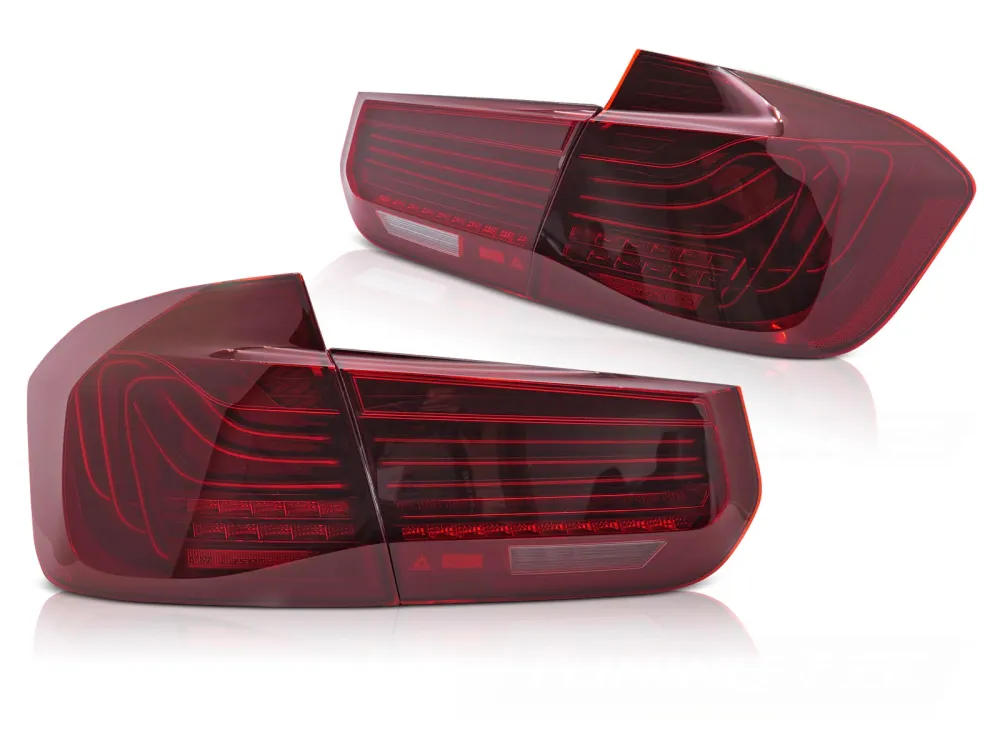 Baklykter BMW 3-Serie F30 (2011–2018) LED Laser Sekvensiell Rød - LDBMM5