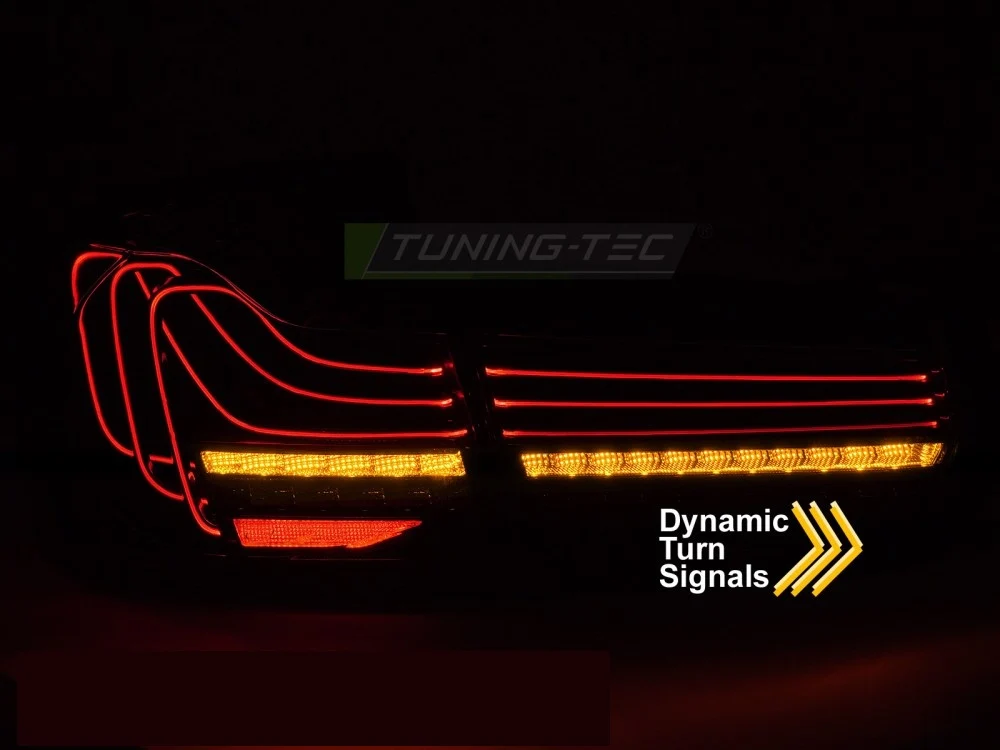 Baklykter BMW 3-Serie F30 (2011–2018) LED Laser Sekvensiell Rød - LDBMM5