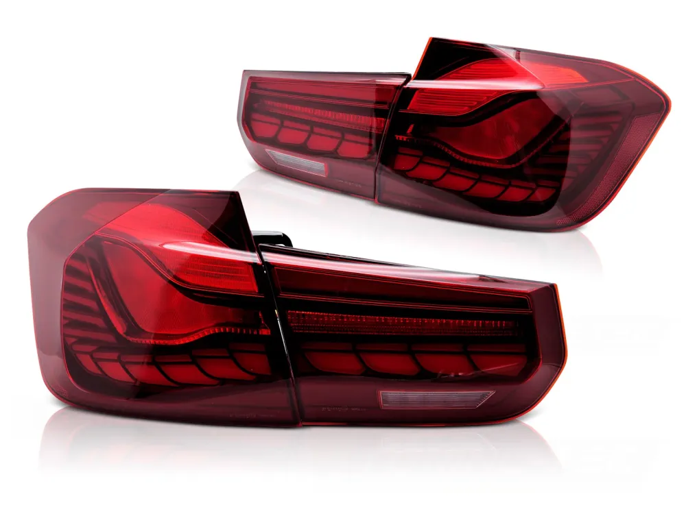 Baklykter BMW 3-Serie F30 (2011–2018) OLED Rød - LDBMK9