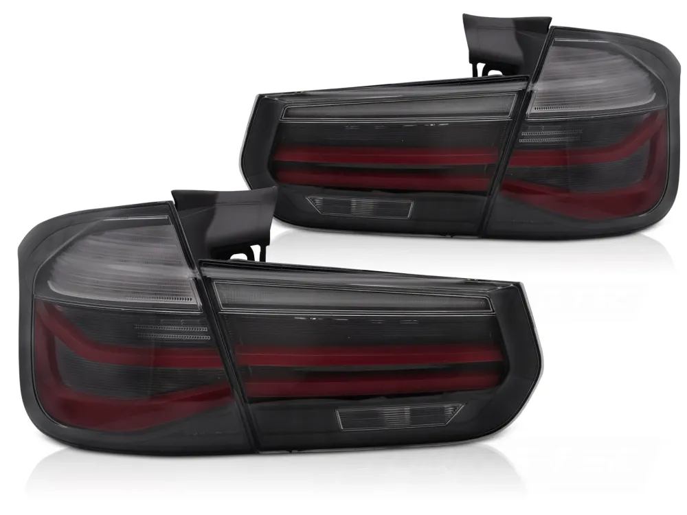 Baklykter BMW 3 Serie (F30/F31) 11-18 LED Bar Sekvensiell Tonet