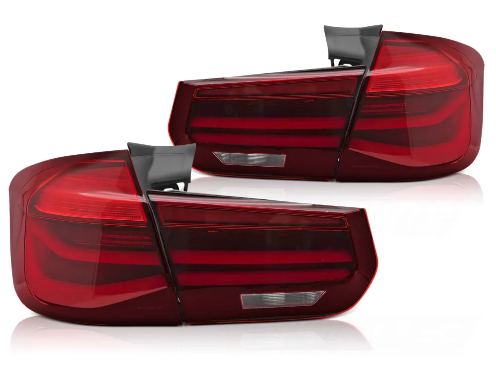 Baklykter BMW 3 Serie F31 11-18 LED Bar Sekvensielle Røde