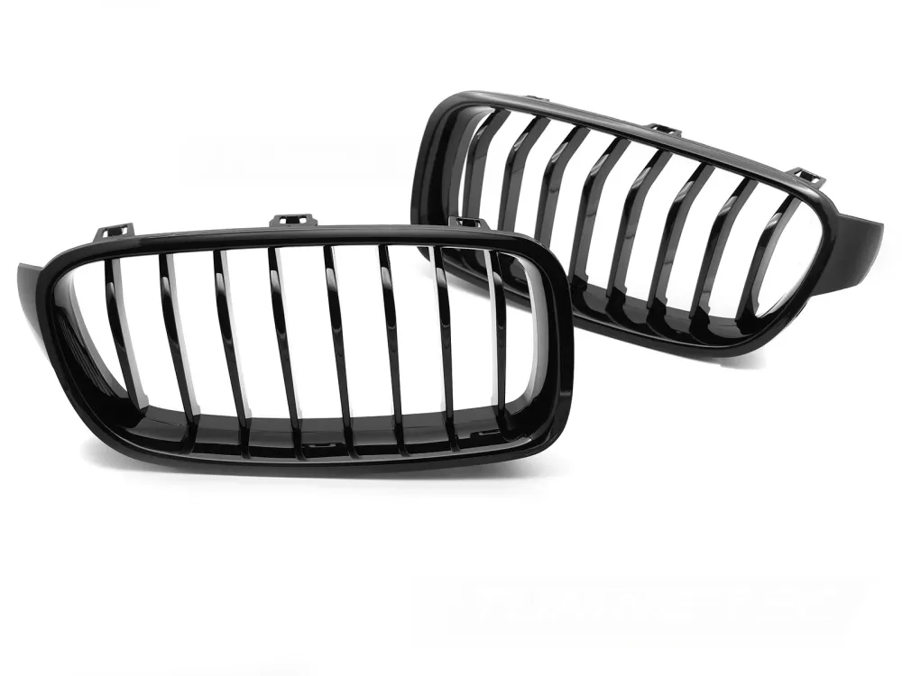 Grill BMW 3 Serie F30/F31 11-18 - Blank Svart