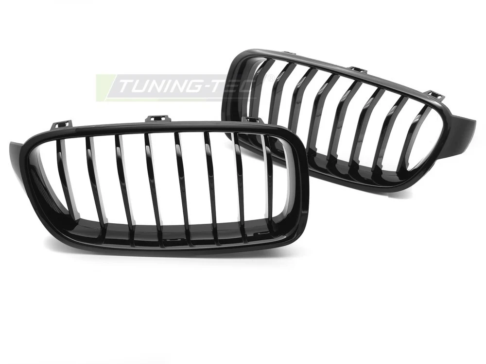 Grill BMW 3 Serie F30/F31 11-18 - Blank Svart
