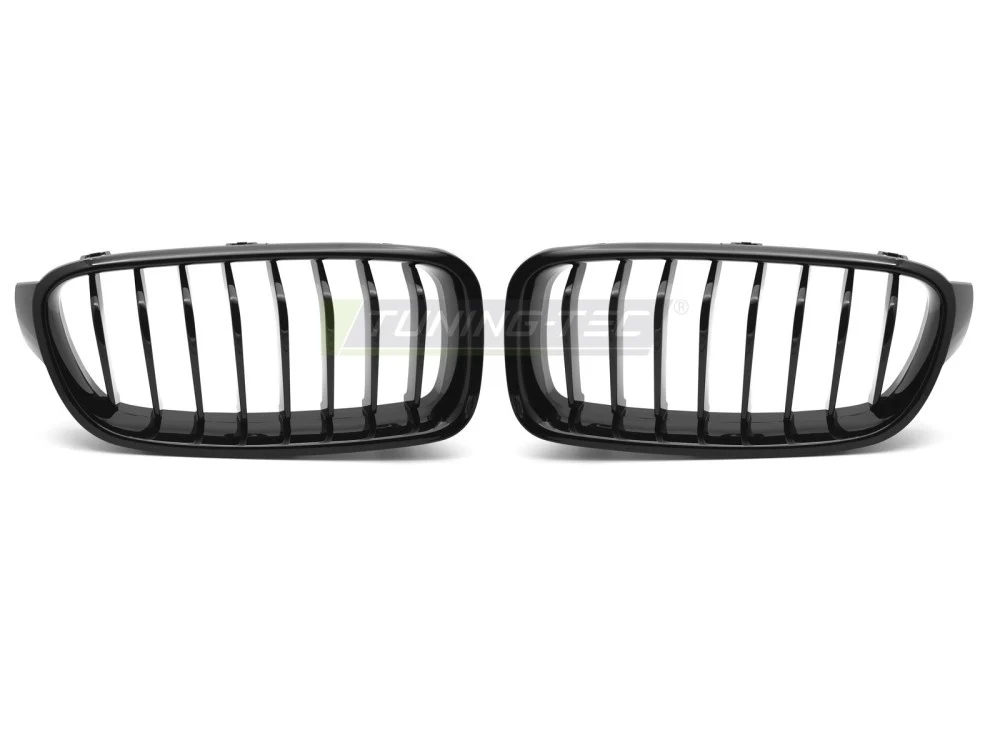 Grill BMW 3 Serie F30/F31 11-18 - Blank Svart
