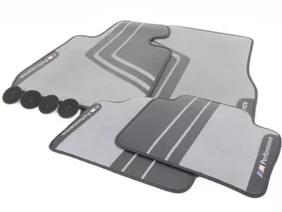 Gulvmatter Bmw 3 (F30/F31) / M3 (F80) – Textil - Gummi | BMW OEM