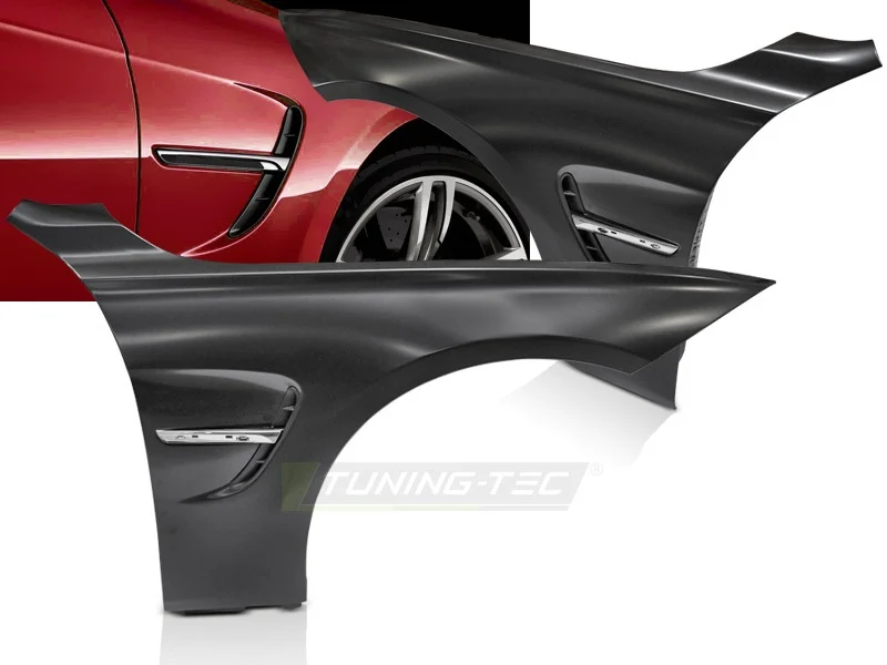 Skjermer BMW 3-Serie F30/F31 (2011–2018) Sport Stil Krom Luftinntak - BPBM04