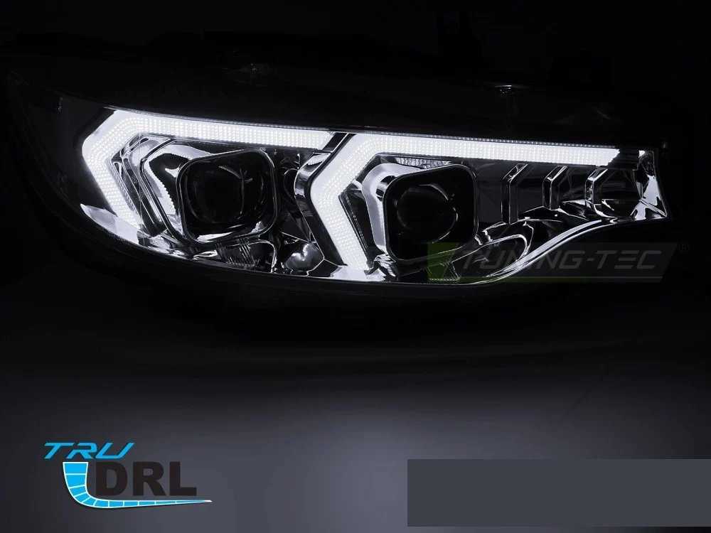 Frontlykter BMW 4-serie F32/F33 2013–2017 Xenon Krom - LPBMR3