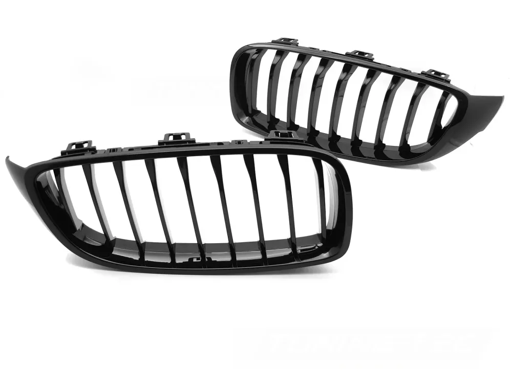 Grill BMW 4-serie F32 / F33 / F36 2013–2020 Blank svart glossy - GRBML4-F32
