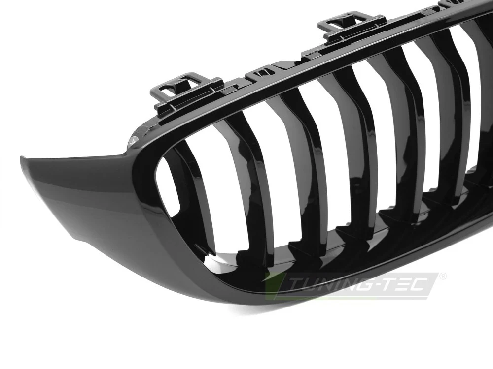 Grill BMW 4-serie F32 / F33 / F36 2013–2020 Blank svart glossy - GRBML4-F32