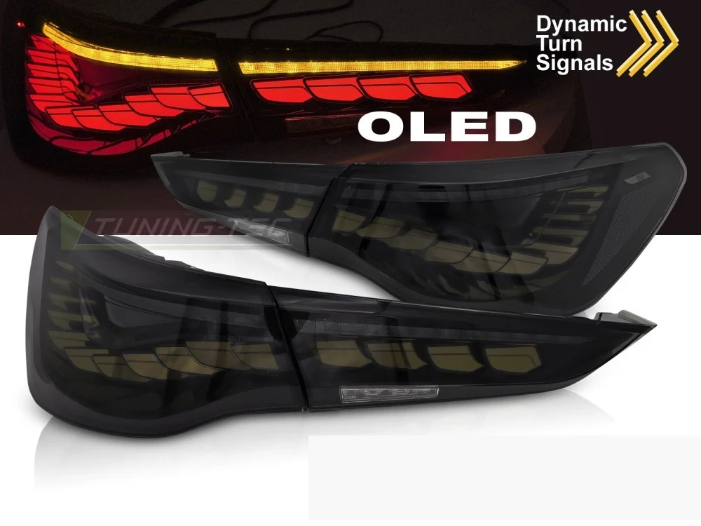 Baklykter BMW 4-Serie G22/G23 (2020–) LED Smoke - LDBMM0