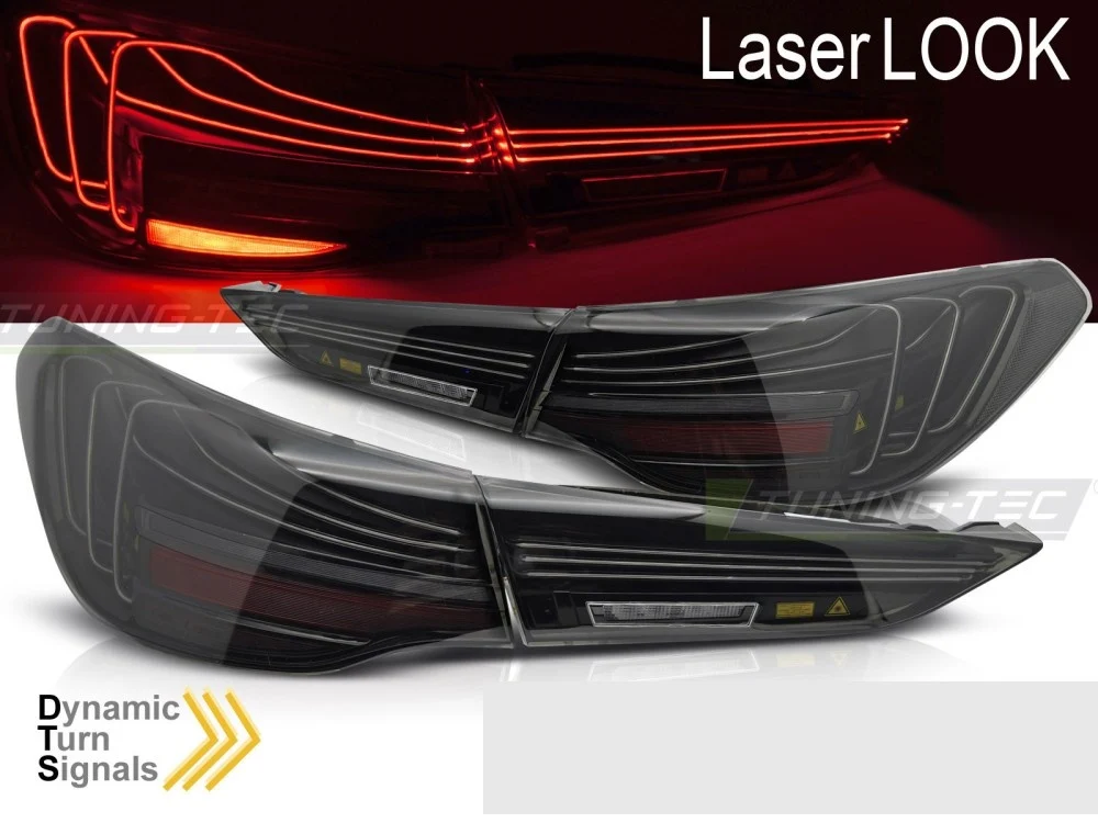 Baklykter BMW 4-Serie G22/G23 (2020–) LED Smoke Sekvensiell Laser Look - LDBMM2