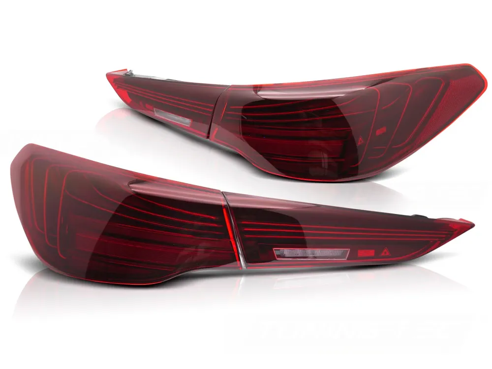 Baklykter BMW 4-Serie G22/G23 (2020–) LED Sekvensiell Rød Laser Look - LDBMM1