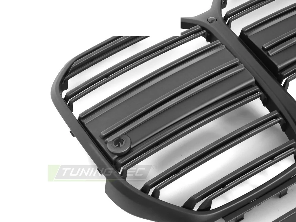 Grill BMW 4-serie G26 Gran Coupé 2021– Matt Svart - GRBMS0