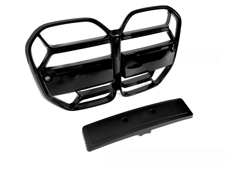 Grill BMW 4 Serie G22/G23 20- Sport Style - Blank Svart