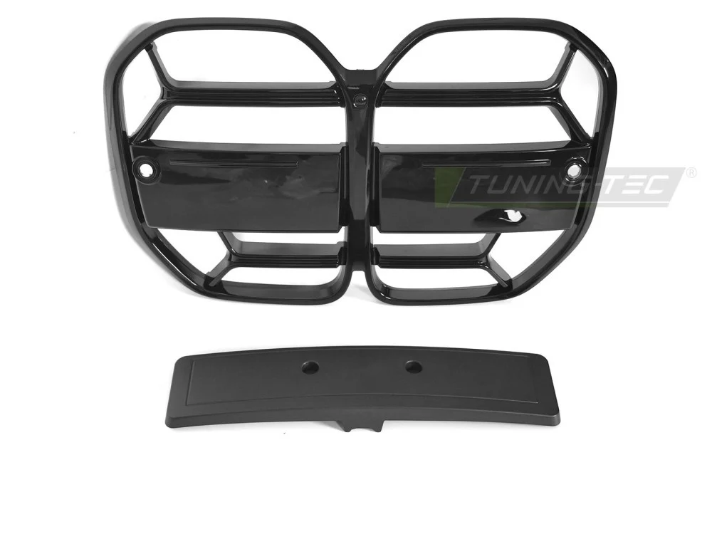 Grill BMW 4 Serie G22/G23 20- Sport Style - Blank Svart