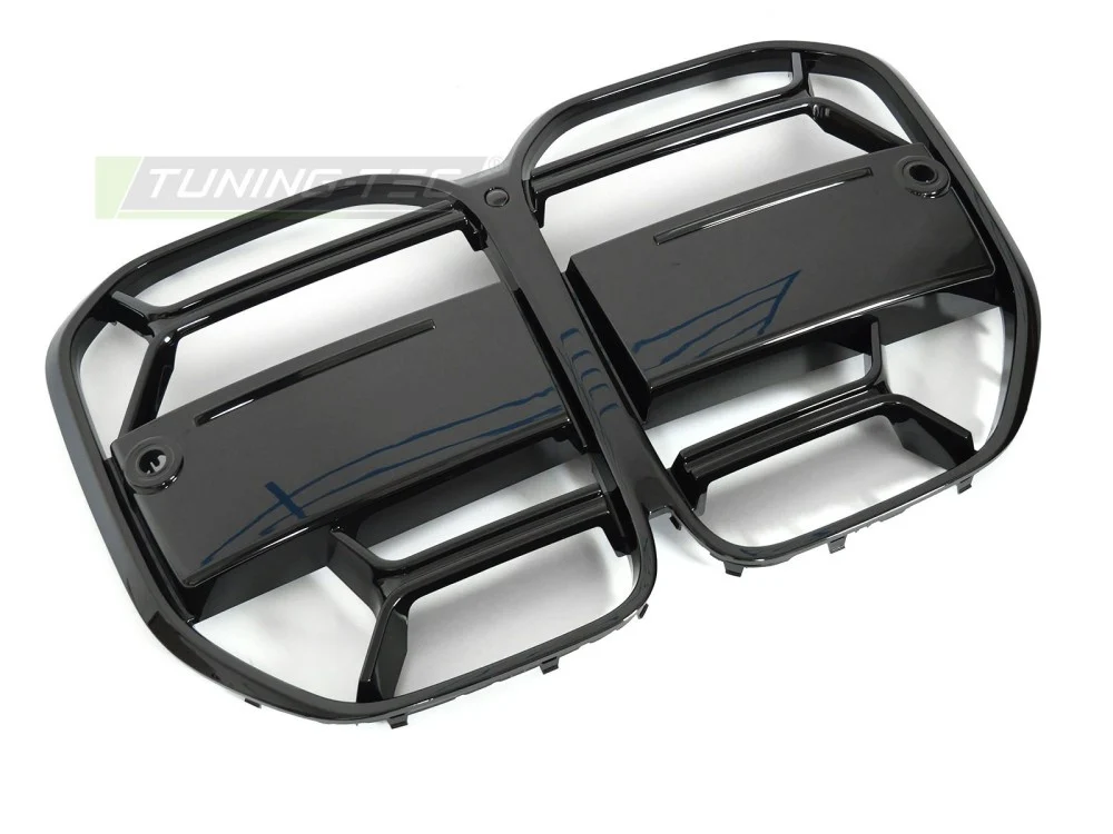 Grill BMW 4 Serie G22/G23 20- Sport Style - Blank Svart
