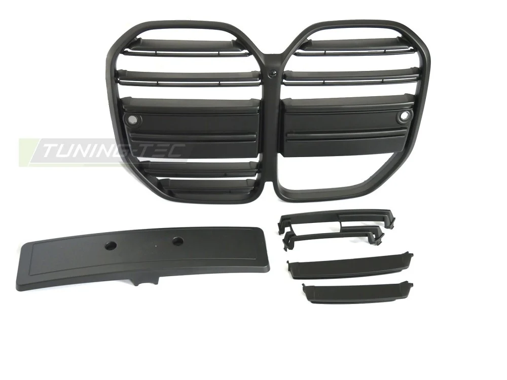 Grill BMW 4 Serie (G22/G23/G26/G82/G83) 20- Matt Svart