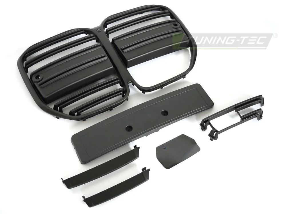 Grill BMW 4 Serie (G22/G23/G26/G82/G83) 20- Matt Svart
