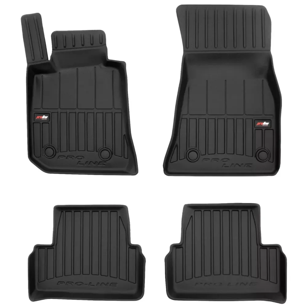 Gulvmatter Bmw i4 (G26) (2021-) – 3D Premium med sidekant | Frogum