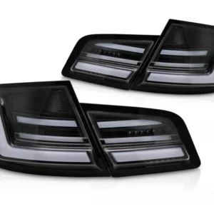 Baklykter BMW 5-serie F10 2010-2013 LED Sekvensiell Glossy Svart - LDBMP0