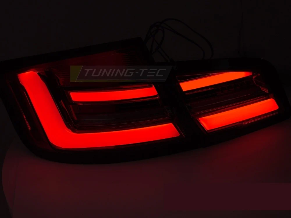 Baklykter BMW 5-serie F10 2010-2013 LED Sekvensiell Glossy Svart - LDBMP0
