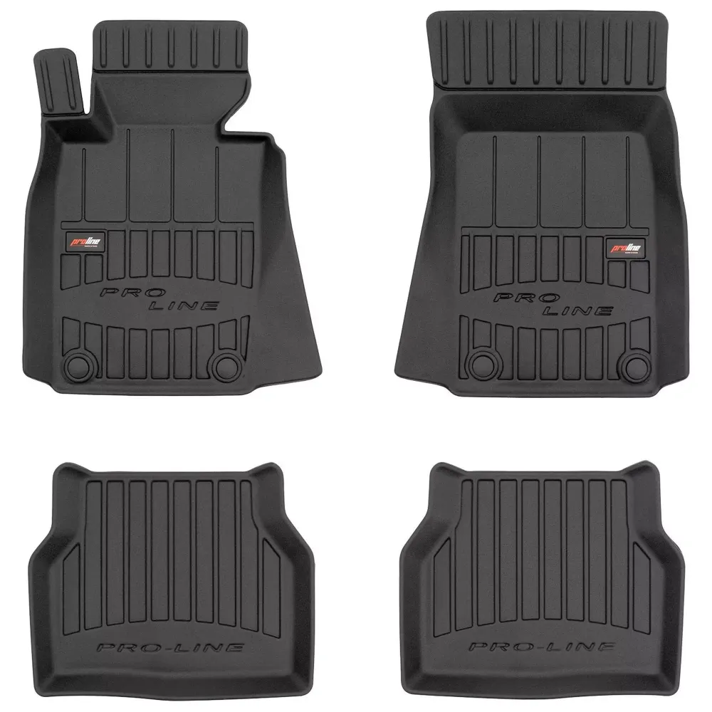 Gulvmatter Bmw 5 (E39) (1995-2003) – 3D Premium med sidekant | Frogum