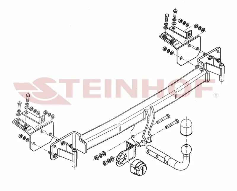 Tilhengerfeste Bmw 5 Serie Stasjonsvogn (E39) (1997-2004) – fastmontert | Steinhof