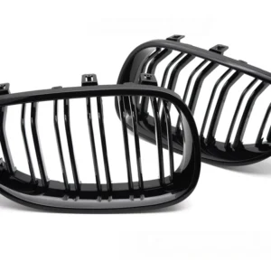 Grill BMW 5 Serie E60/E61 03-10 - Sport Double Bar Glossy Black