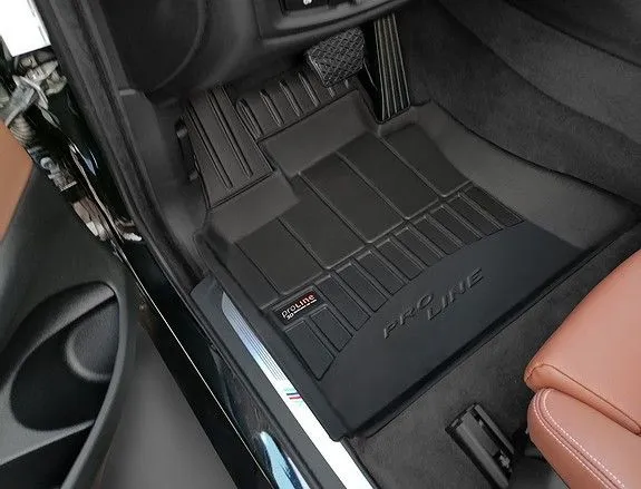 Gulvmatter Bmw 5 (E60/E61) (2003-2010) – 3D Premium med sidekant | Frogum