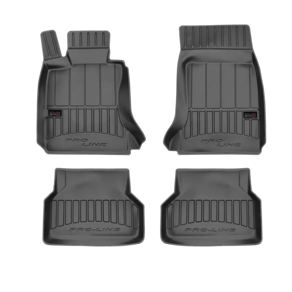Gulvmatter Bmw 5 (E60/E61) (2003-2010) – 3D Premium med sidekant | Frogum