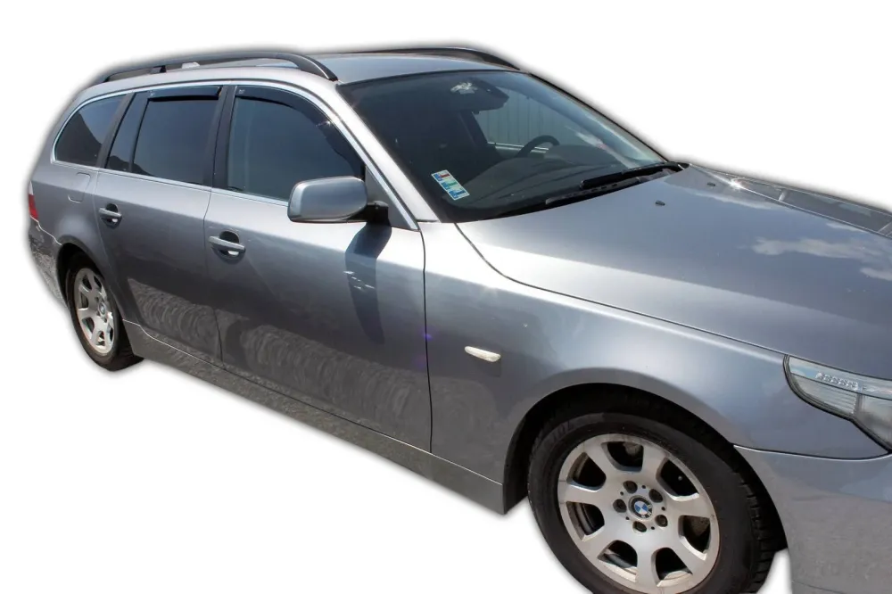 Vindavviser Bmw 5-serie (E61) Touring / sett 4 stk. (2004-2010) – PMMA Plexiglass | Heko