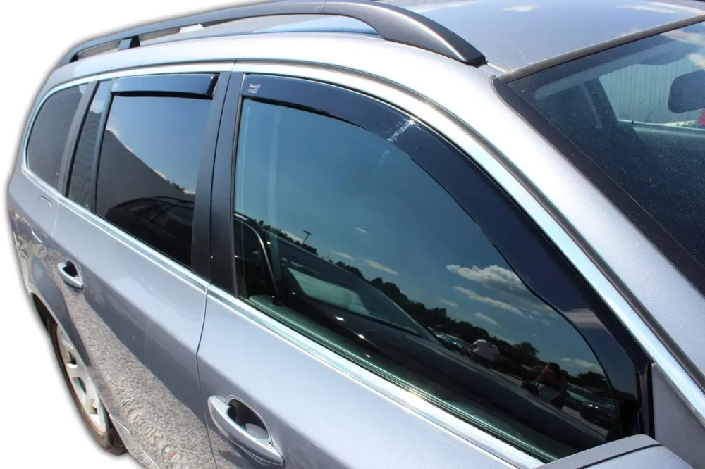 Vindavviser Bmw 5-serie (E61) Touring / sett 4 stk. (2004-2010) – PMMA Plexiglass | Heko