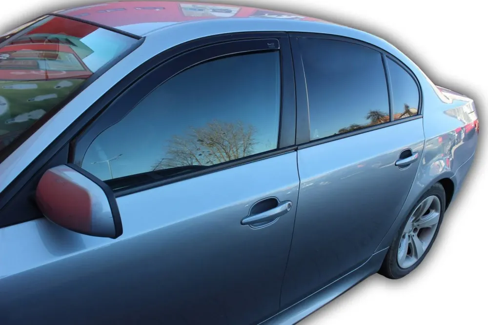 Vindavviser Bmw 5 (E60) Sedan / sett 4 stk. (2003-2010) – PMMA Plexi | Heko