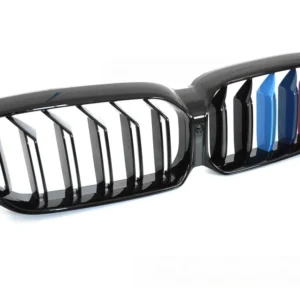 Grill BMW 5 Serie (G30/G31/F90) 17-23 - Tri-Colour Double Bar Glossy Black