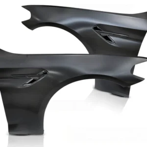 Skjermer BMW G30 G31 2017–2020 Sport Style svart med sideventil - BPBM10