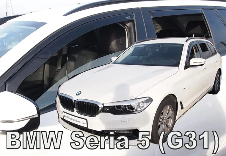 Vindavviser Bmw 5 (G31) Touring (2017-2023) – PMMA Plexi | Heko